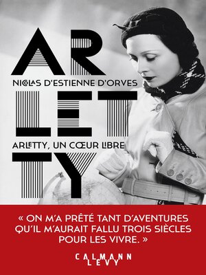 cover image of Arletty, un coeur libre
